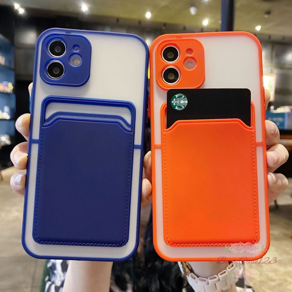 SOFTCASE CHOICE AERO SLOT CARD OPPO VIVO SAMSUNG XIAOMI REALME IPHONE ALL TYPE BC6321