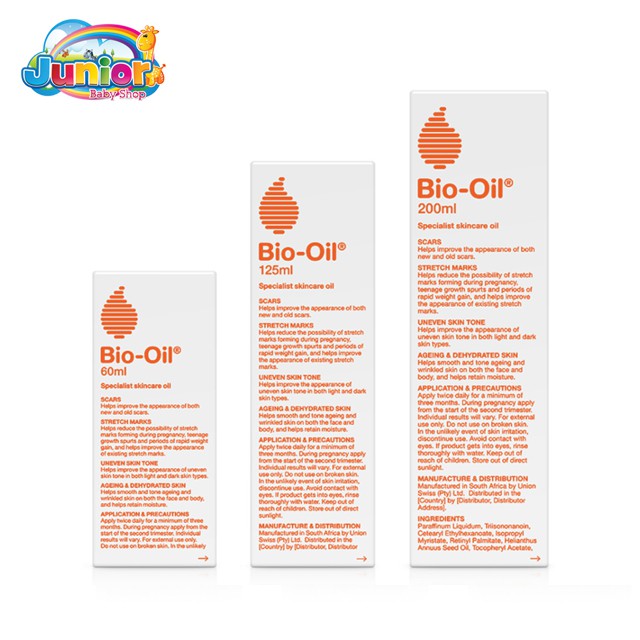 Bio Oil 60ml , 125ml , 200ml - skincare - penghilang strecthmark