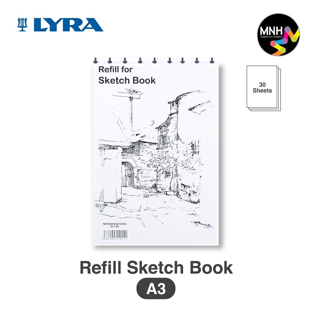 

Refill Buku Sketsa Lyra 30 Lembar A3