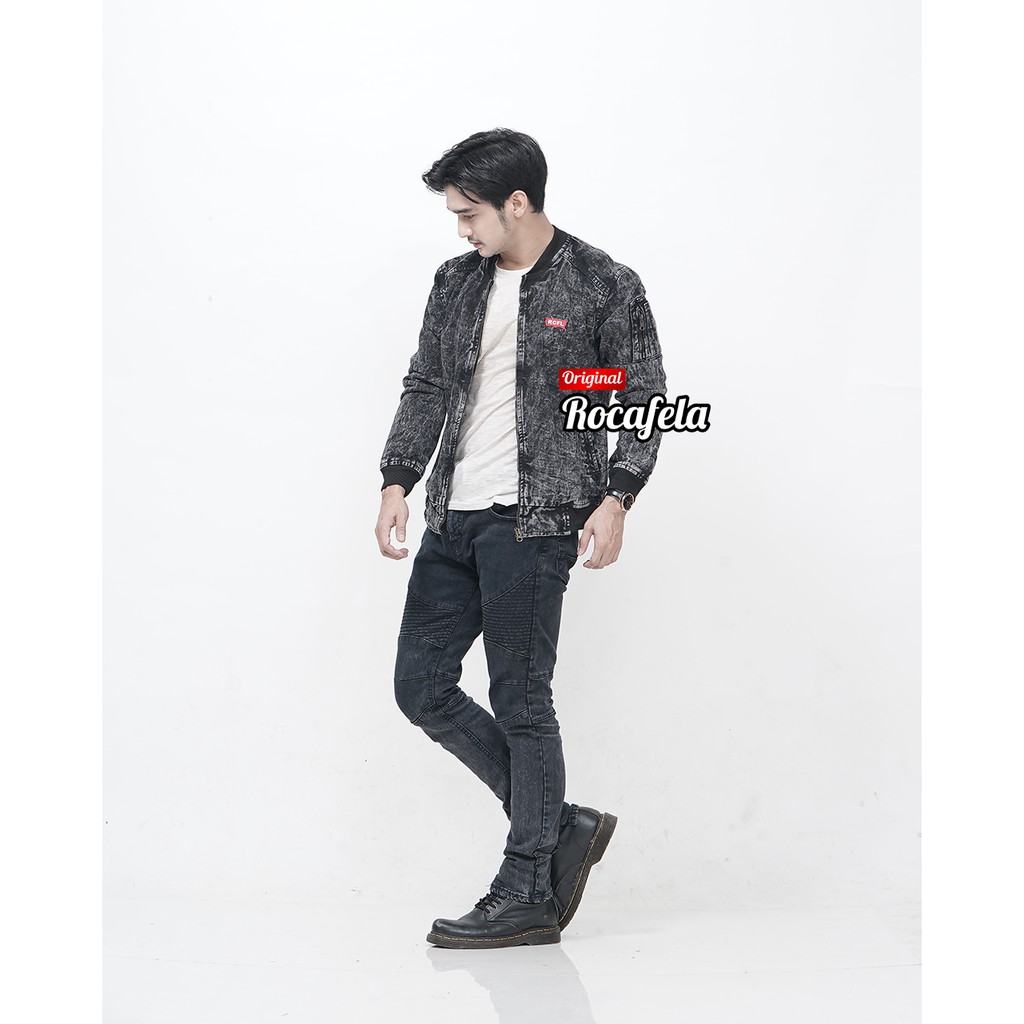 Best Seller Jaket Jeans / Jaket Jeans Trend / Jaket Jeans Original / M008