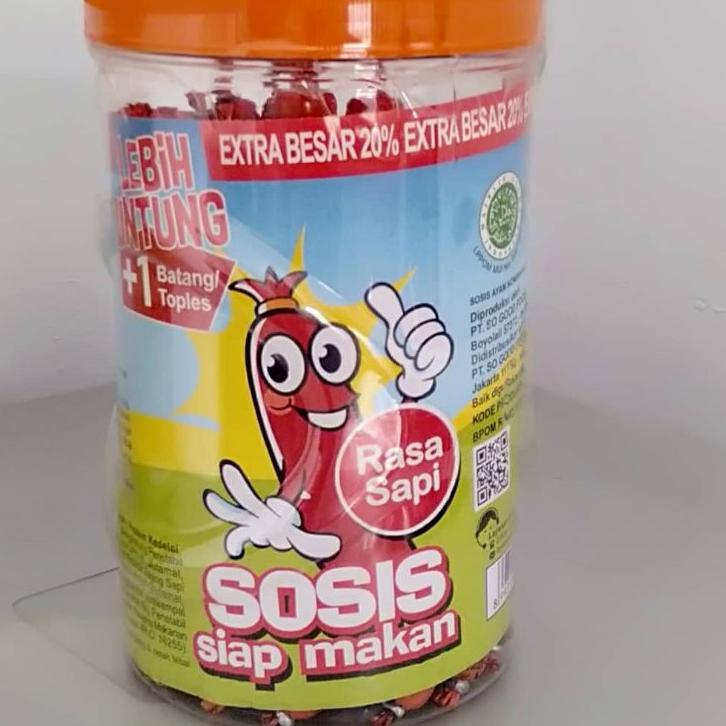 

[PRODUK K0PVC] Sosis So Nice 1 Toples isi 24pc KKR