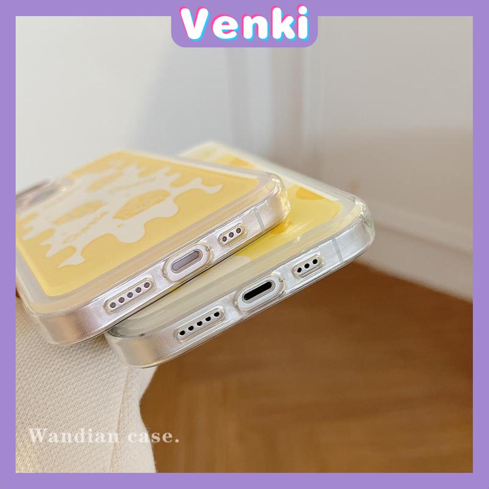 iPhone Case Silicone Soft Case Clear Case Shock Resistant Protection Camera Yellow Cheese Cute Style Compatible with iPhone 11 iPhone 13 Pro Max iPhone 12 Pro Max iPhone 7 Plus  xr