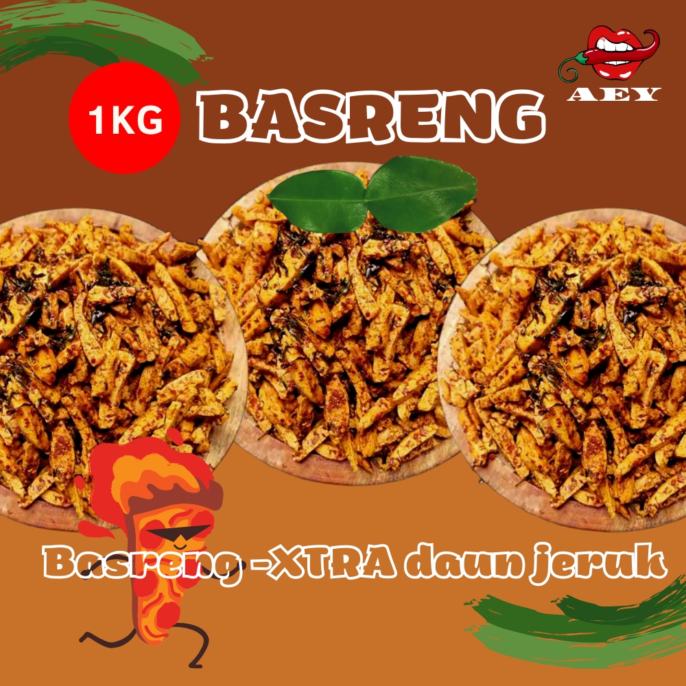 

PROMO!!! Basreng Pedas Daun Jeruk (100gr 200gr 500gram 1kg) Cemilan Viral Pedas .Baso Goreng termurah -AEY SNACK