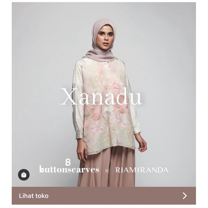 Sale Xanadu series Valvia top New Riamiranda x Buttonscarves