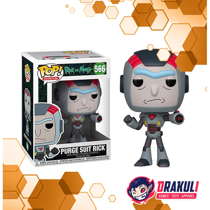 Toys Funko Pop! Rick and Morty – Purge Suit Rick