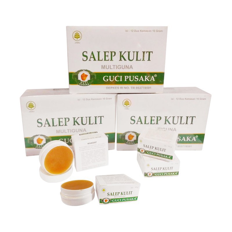 SALEP KULIT GUCI PUSAKA MULTIGUNA ASLI 100%