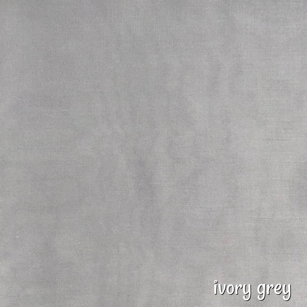 BASIC VOAL Part 1 Umama Jilbab Hijab Kerudung Scarf Segi Empat SegiEmpat POLOS-Ivory Grey