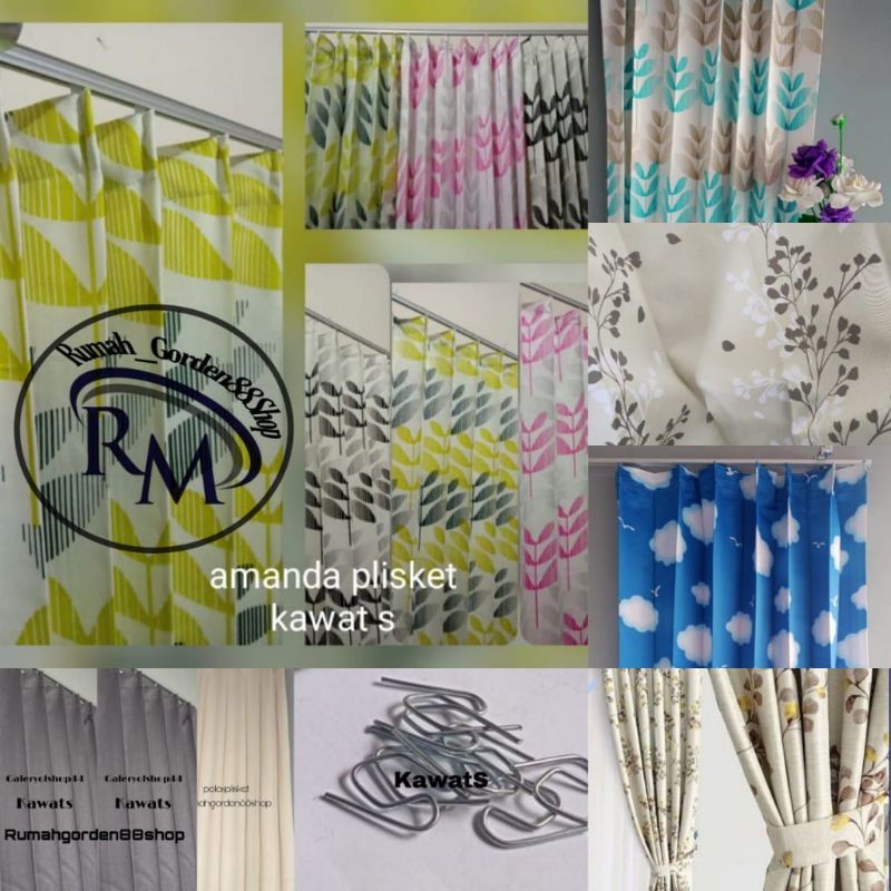 Gorden Plisket Gorden KawatS Gorden Stock