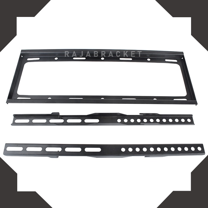 Bracket Braket TV 32 40 42 43 49 50 55 inch, Slim &amp; Fix New Model Universal