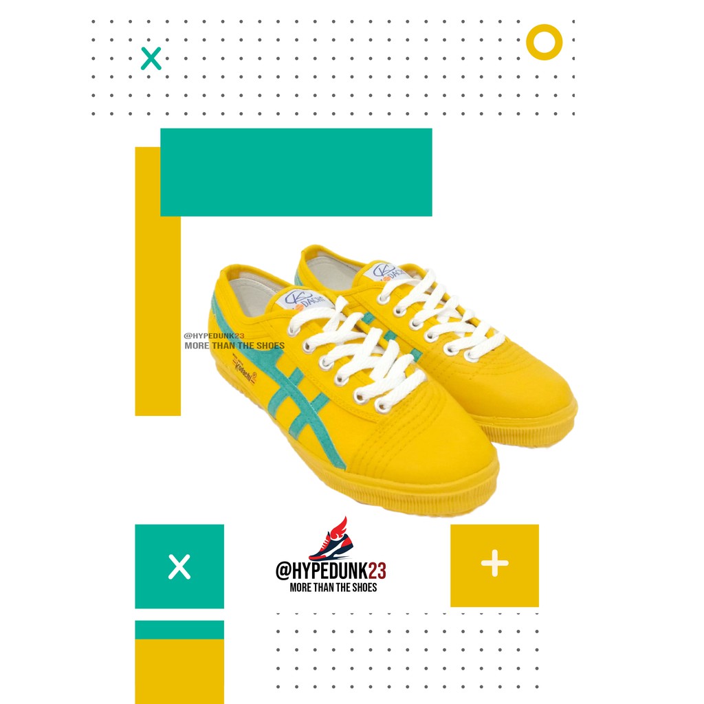 Sepatu Kodachi 8172 Yellow Tosca (Kuning Hijau Tosca) Spesial Edition