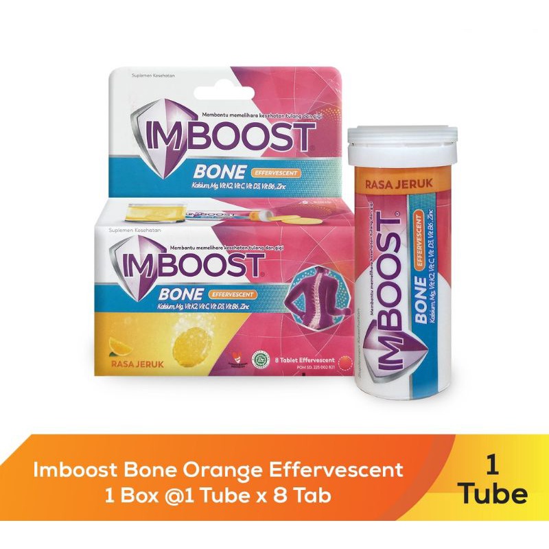 IMBOOST BONE EFFERVESCENT TUBE 8'S