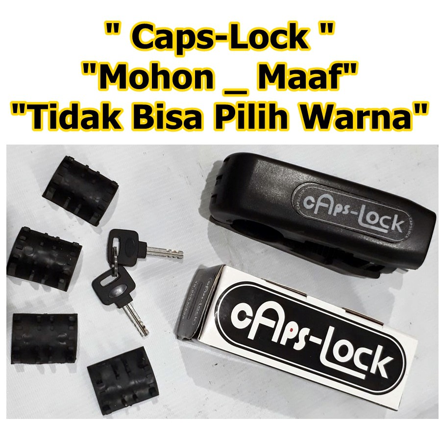 Grip Lock Griplock Kunci Gembok Pengaman Anti Maling Stang Motor