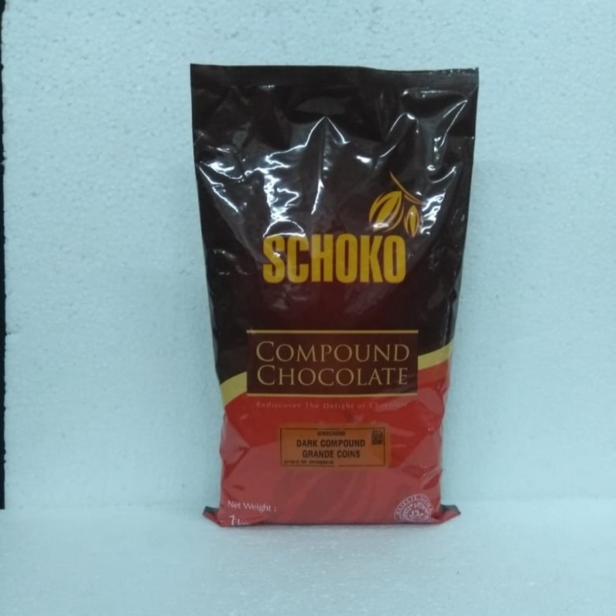 

Schoko Dark Compound Grande Coin 1kg