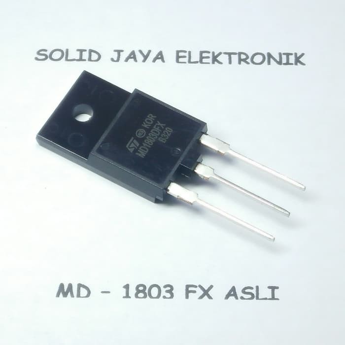 Transistor MD1803DFX ASLI ORI-TR MD 1803 DFX TR Horizontal Horisontal