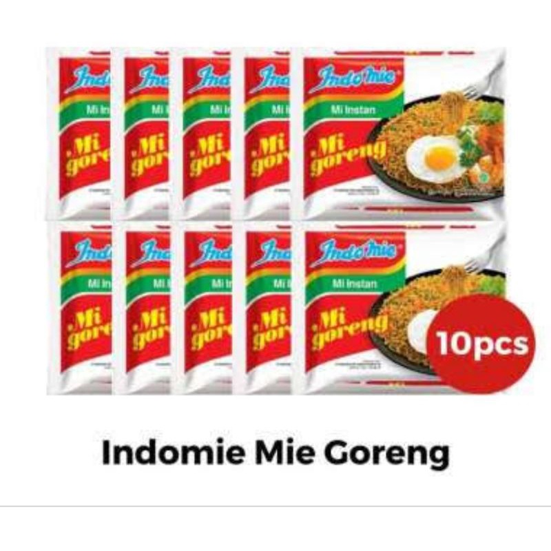 

indomie varian goreng murah 10biji