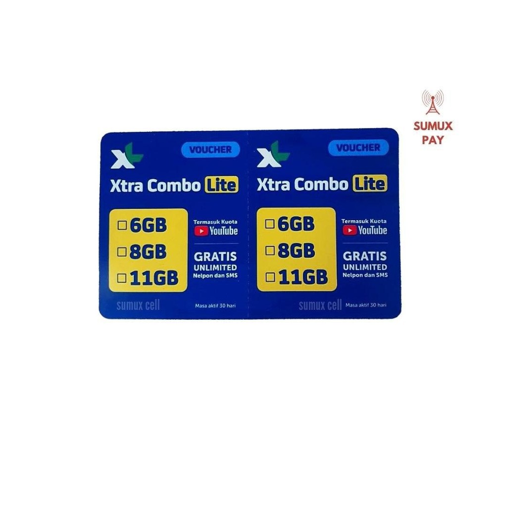 VOUCHER KUOTA DATA XL 8GB