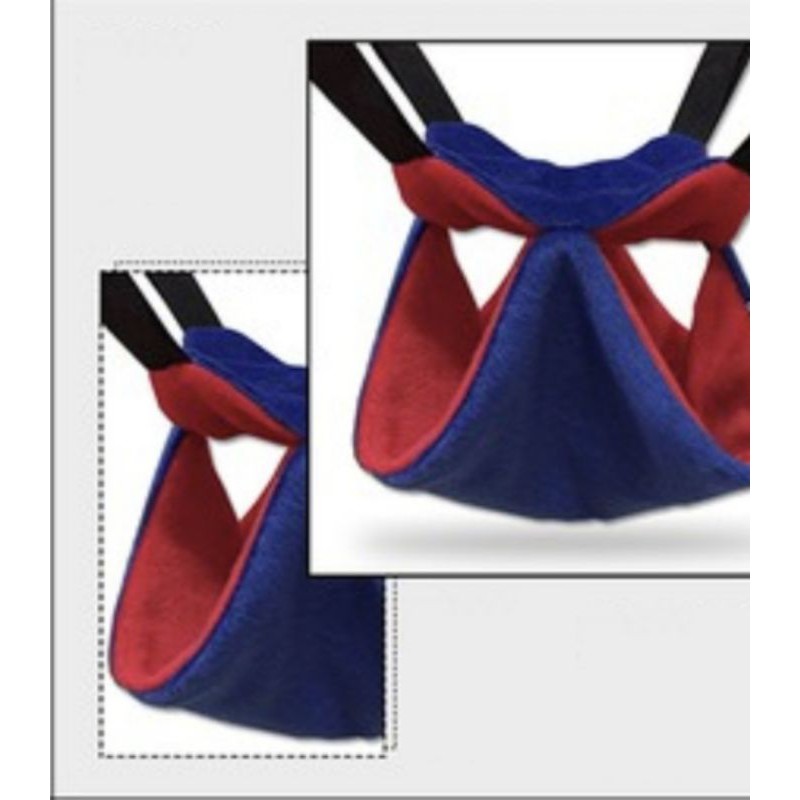 Kantong ayunan double hammock tempat tidur hewan pet cage SG Sugar Glider Tupai pouch tingkat