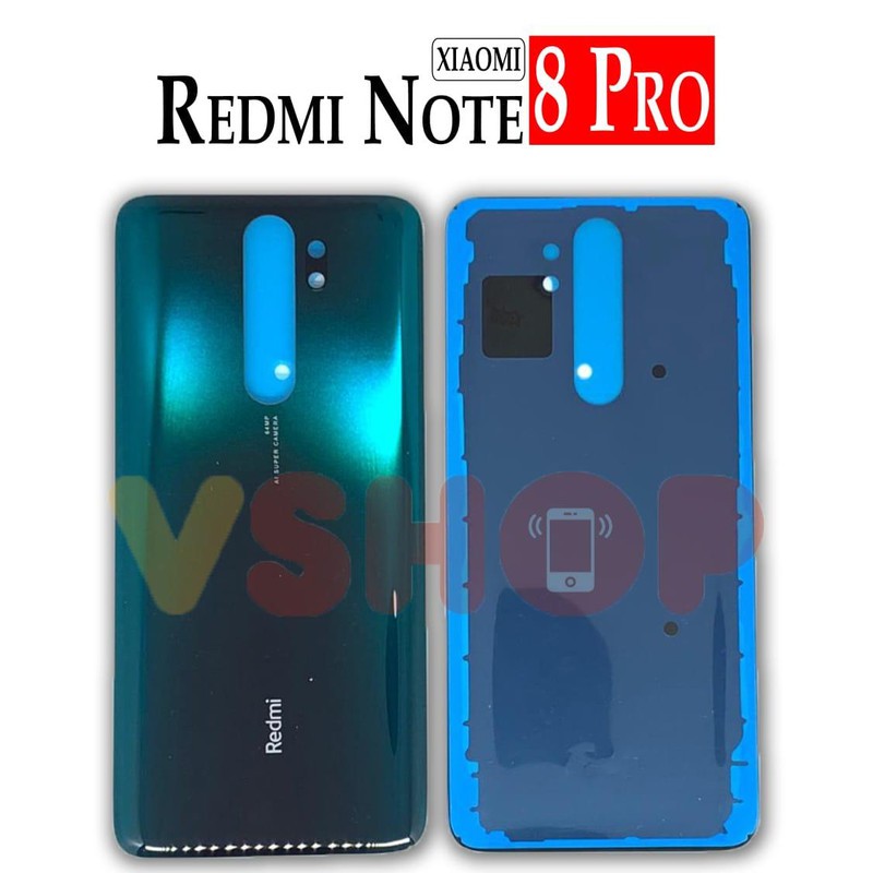 BACKDOOR BACK DOOR CASING TUTUPAN BATERAI XIAOMI REDMI NOTE 8 PRO