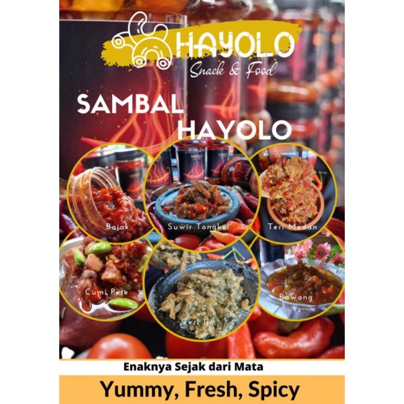

SAMBAL HAYOLO / SAMBAL COCOL ENAK / SAMBAL INSTAN