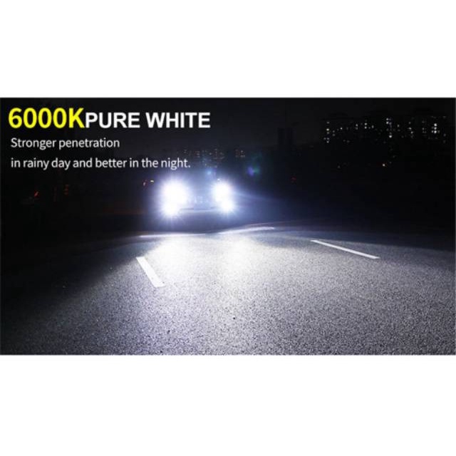 Lampu Mobil H4 Superbright Cree XHP50  Chip LED Headlight R3 H4 fanless Cooper Braided Heatsink