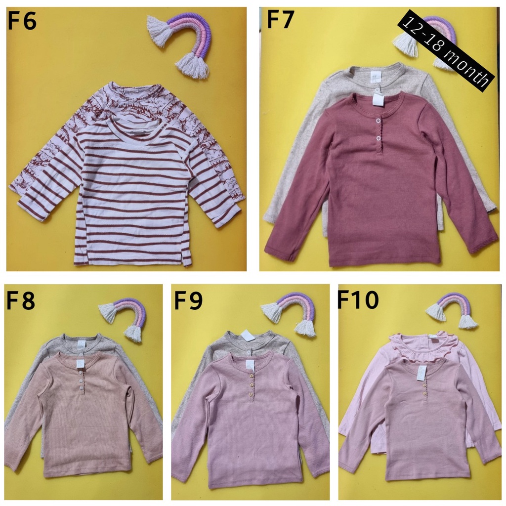 HnM Longsleeve ( 9 month - 8 years )