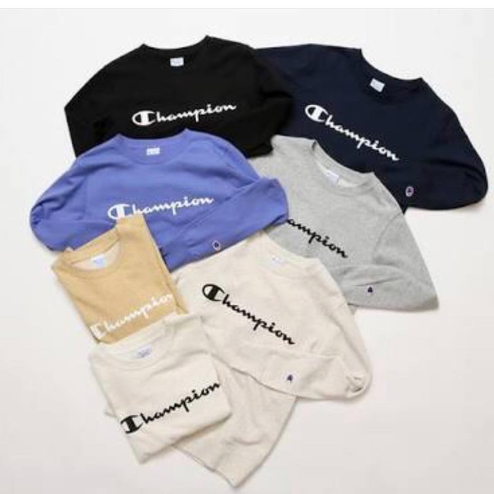 Champion script crewneck original woman - Putih