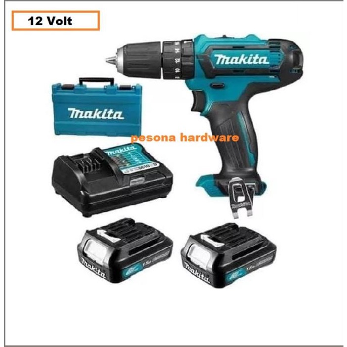 BOR CORDLESS MAKITA DF 333 DWYE 12 VOLT MESIN BOR BATERAI BERKUALITAS SDFDS646546