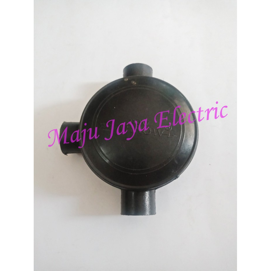 Tdus Hitam Besar Cabang 3 T Dus 3Way Tee Dus Listrik Teedus