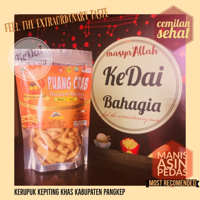

PUANG CRAB Kerupuk Kepiting