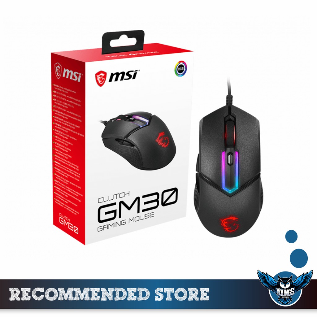 GAMING MOUSE MSI CLUTCH GM30 - Garansi Resmi