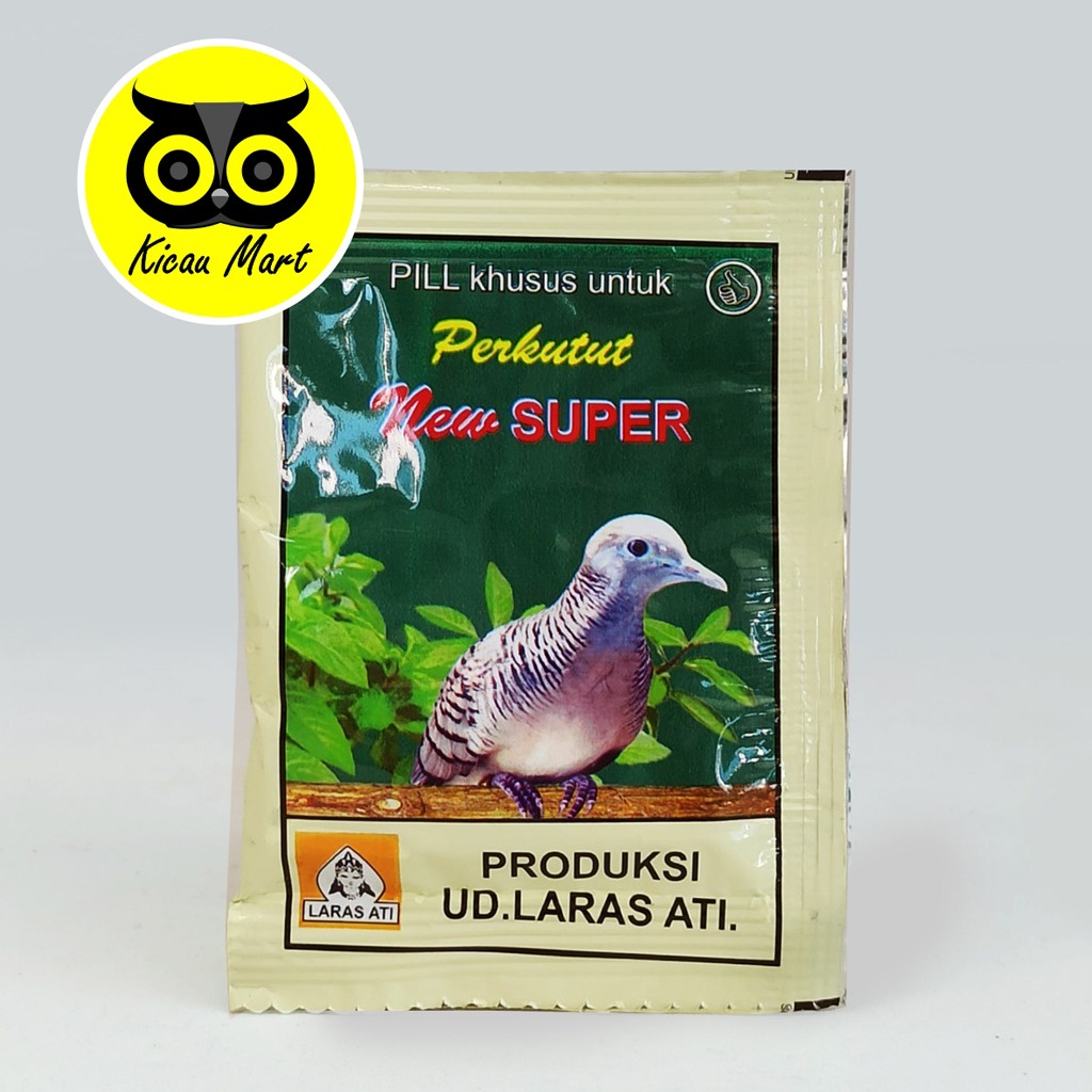 LARASATI NEW SUPER PIL PERKUTUT OBAT GACOR BURUNG PERKUTUT PILL LARAS ATI DOPPING VITAMIN BUNYI NYARING BURUNG PERKUTUT LARAS ATI JAMU HERBAL BURUNG PERKUTUT NEW SUPER