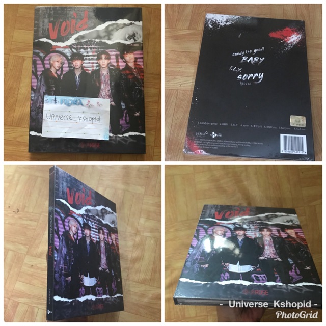 [READY STOCK] The Rose - 1st mini album "Void" (1st press)