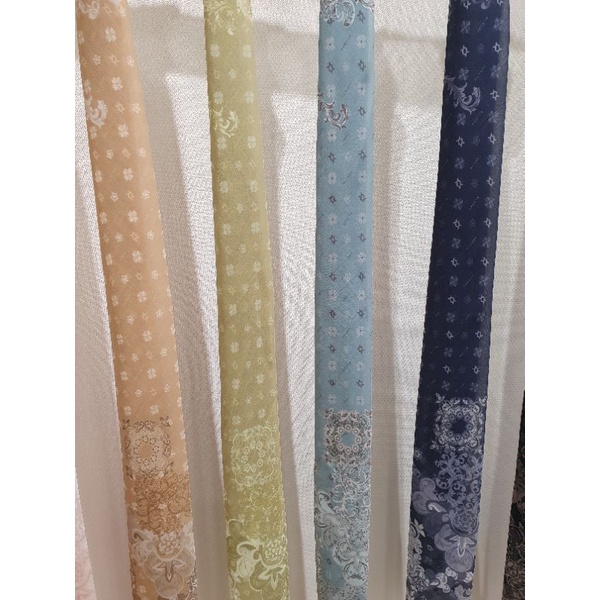 Dharmawangsa Scarf Voal Premium Cassia Shirt Cream