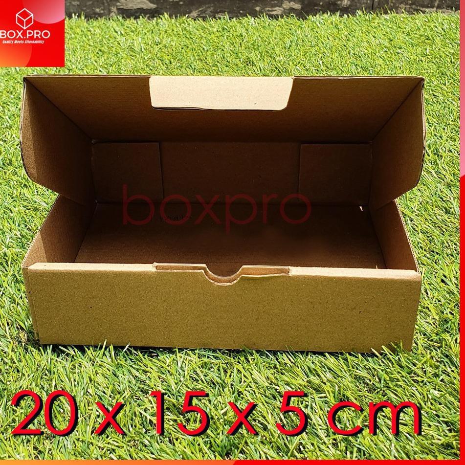 

PROMO 5.5 Kardus Dus uk 20x15x5 cm ( 10pcs ) Die Cut Box Kotak Packing Aksesoris Baju Makanan Pizza