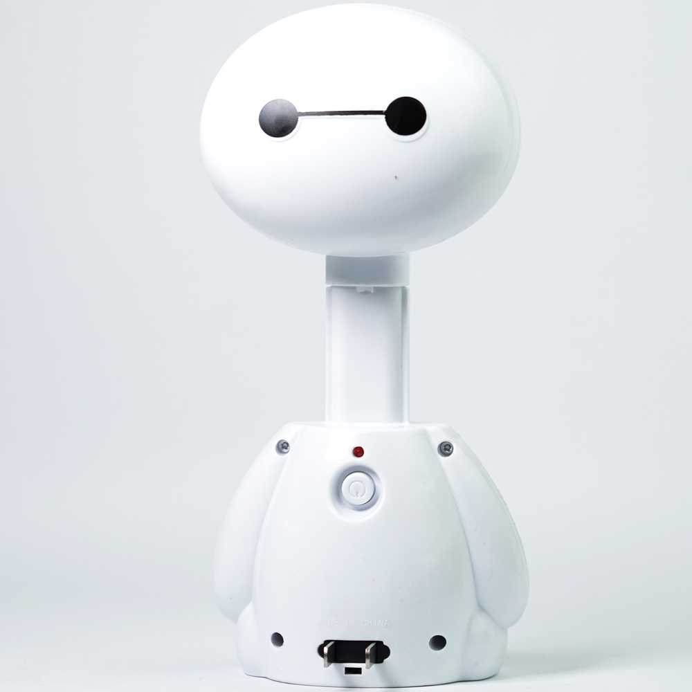 HGhomeart Lampu LED Meja Kartun Baymax White