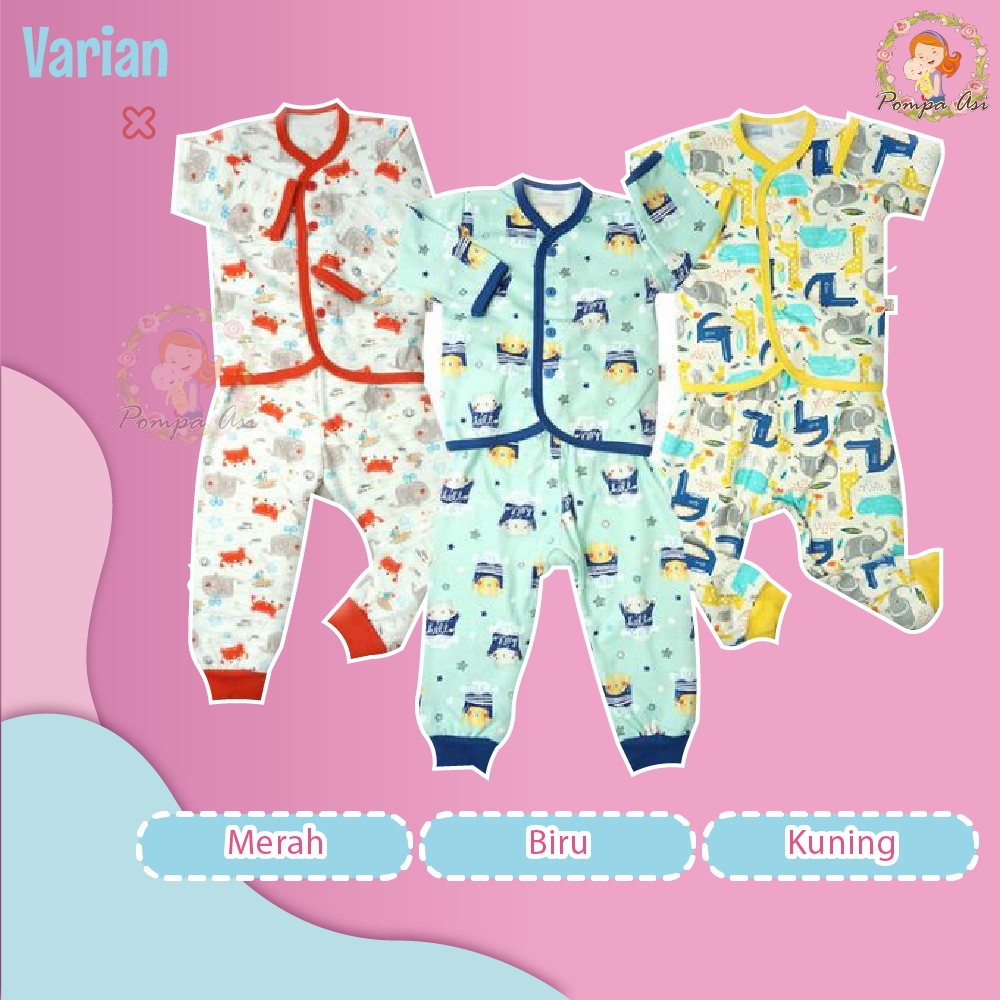 Libby Set Baju Panjang Celana Panjang Setelan Tidur Harian Bayi Dan Anak By Mallpompaasi