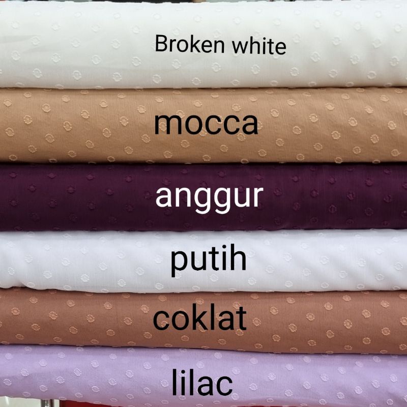 Kain Sifon Uragiri rubiah kecil