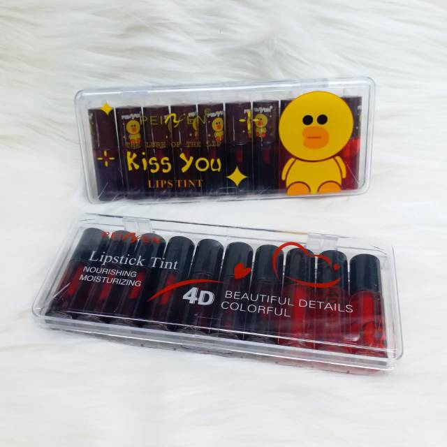 LIP TINT MINI ISI 10.PCS 4D