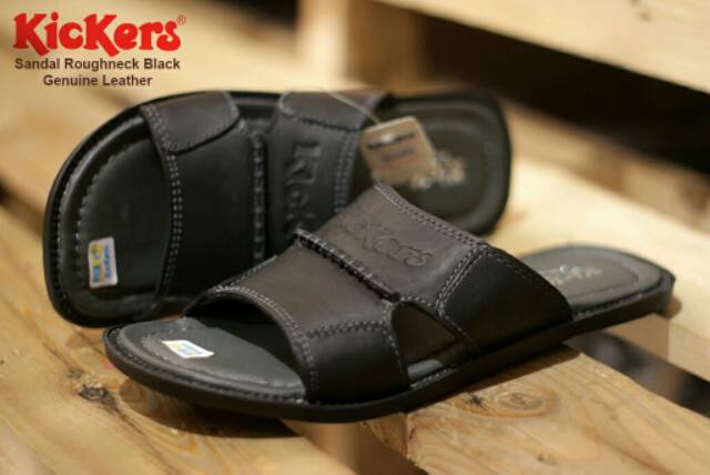 SANDAL KULIT ASLI KICKERS ROUGHNECK