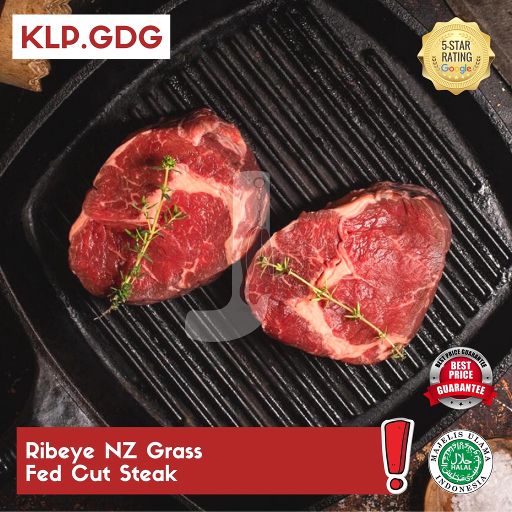 Ribeye NZ Grass Fed Cut Steak - KLP Gading