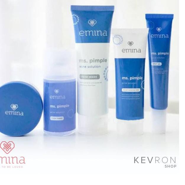 TOP ז PRODUK Paket Komplit Emina Ms Pimple Acne Solution 5 in 1 AR8. . . .