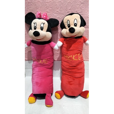 boneka mickey dan minnie mouse jumboo