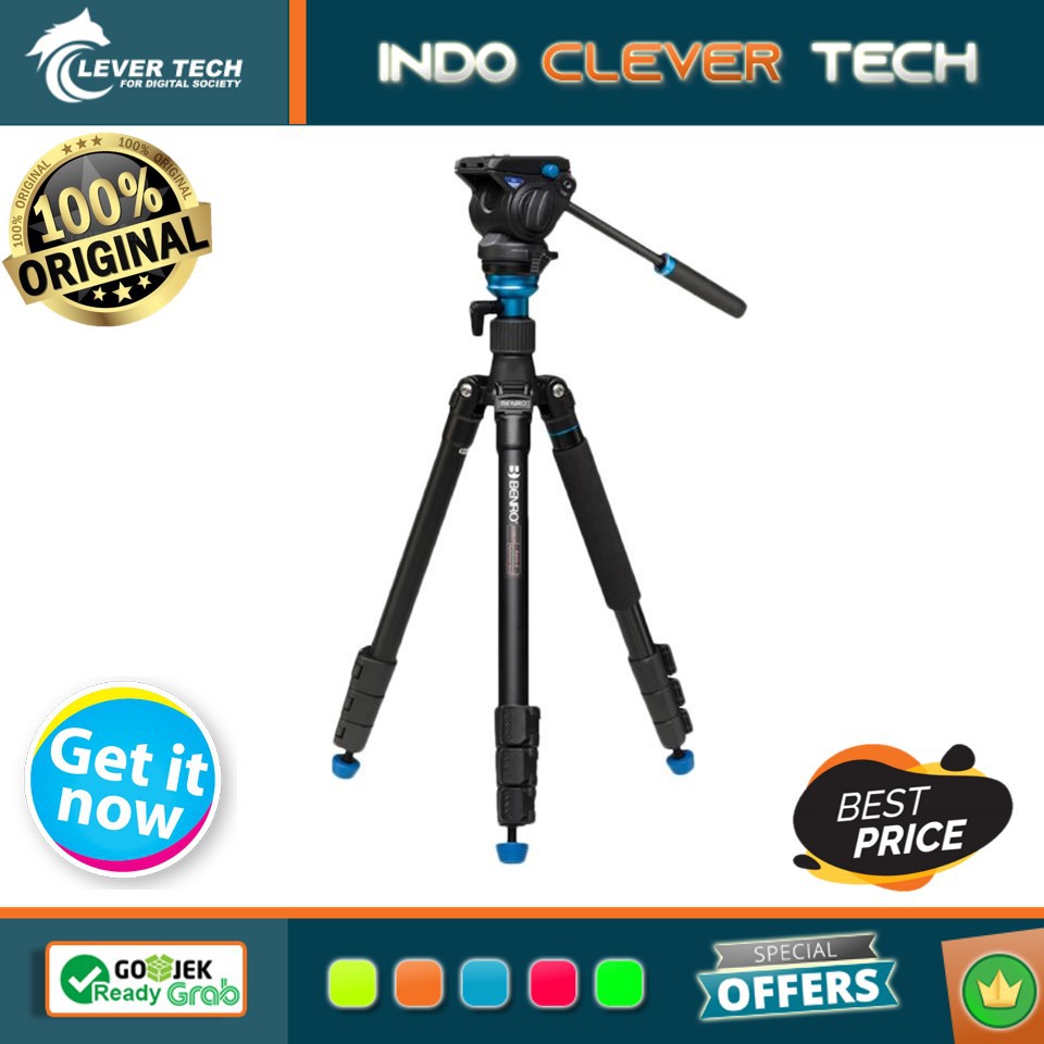 Benro A2883FS4 Aero 4 Video Travel Angel Tripod