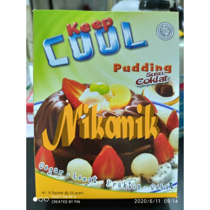 

Keep Cool Puding Coklat
