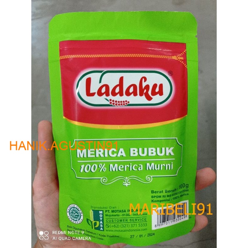 

Ladaku Merica Bubuk 100gr maribeli91