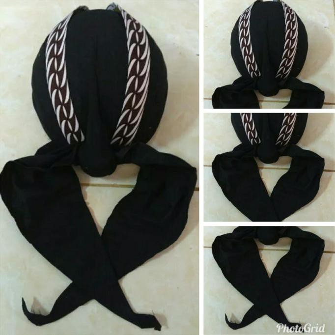 Blangkon jogja sliwir motif batik putih murah TERBAIK