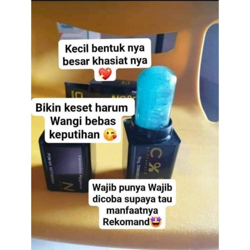 NCX ori Kristal x crystal x Original penghilang keputihan perapat mizz v vagina ampuh manjur murah p