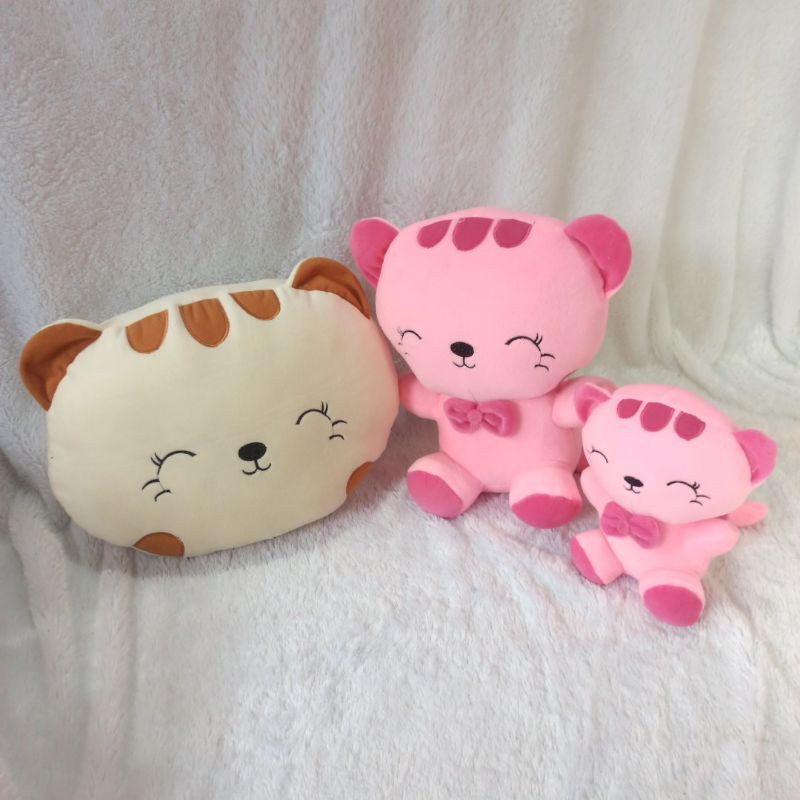 paket BANTAL Kucing cantik XL &amp; S Murah boneka