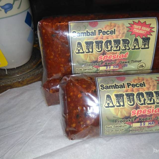 

Sambel pecel anugerah