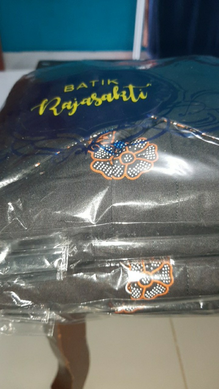 Kemeja Batik Pria Lengan Panjang Slim Fit Baju Hitam Batik Wayang Ori Solo By Dewo